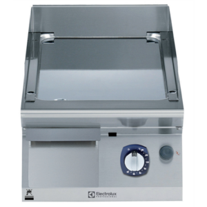 Gaasiküttega plaatgrill 7kW sileda kroomitud pinnaga, lauapealne, laius 400mm