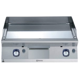 Gaasiküttega plaatgrill 14kW sileda kroomitud pinnaga, lauapealne, laius 800mm