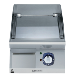 Elektriline plaatgrill 4,2kW sileda kroomitud pinnaga, lauapealne, laius 400mm