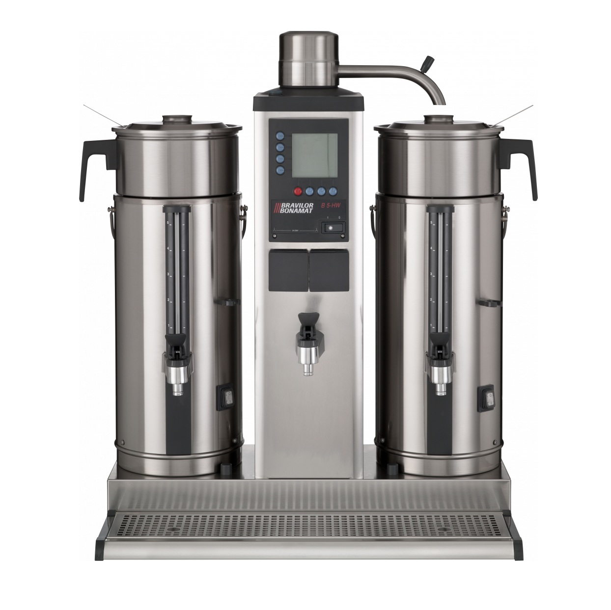 Filterkohvimasin 2x5L kolme sektsiooniga, võimsus 3000W B5 HW